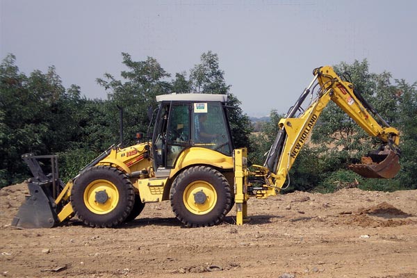 NEW HOLLAND B115B, traktor-bager